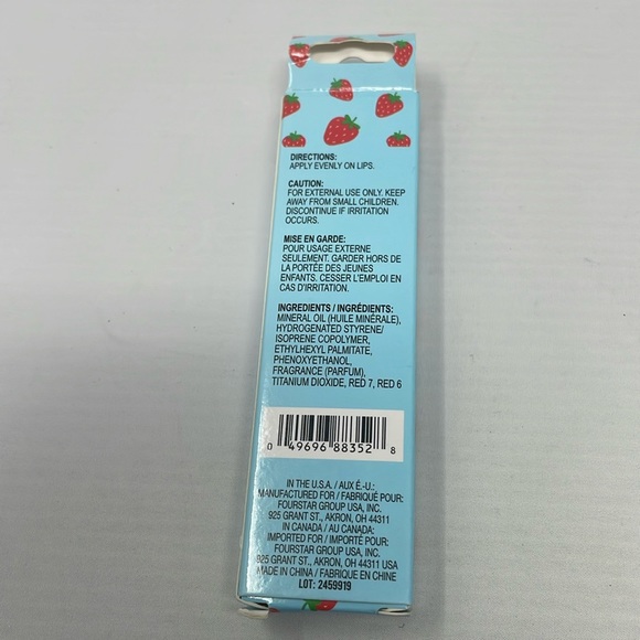🍒 3 for 15 🍒 Strawberry Scented Lip Gloss New - Picture 3 of 3